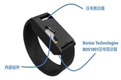 Boréas壓電觸感馬達HD觸覺反饋技術應用到運動手環和智能手表