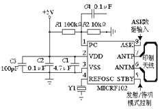 單片機無線串行接口電路設計