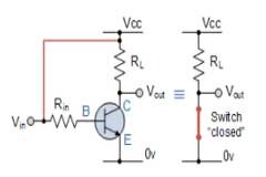 如何使用晶體管作為開關的方案