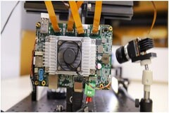 用小型載板傳輸 4 臺相機的數據流：快速原型設計