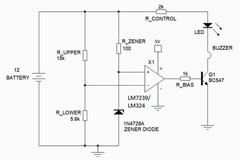 適用于簡單直流電壓應用的比較器電路