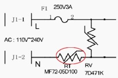 設計電源這幾個元件也是需要計算的：保險絲、熱敏電阻、整流橋！