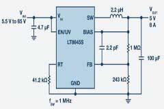 自動駕駛汽車具有低EMI／EMC輻射的高壓轉換器解決方案