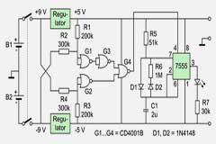 使用此電池監視器防止 9V 電池過度消耗