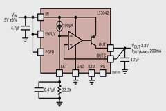 低噪聲電源有多種類型：線性穩壓器
