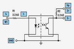 使用紅外LED和NPN光電晶體管構建光耦合器