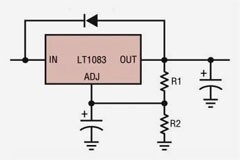 忘掉那些三端器件吧，大電流穩(wěn)壓器電路這樣設(shè)計也可以！