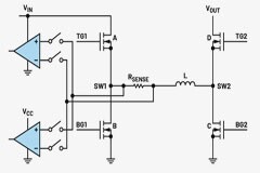 在降壓－升壓控制器中使用 DCR 電流檢測
