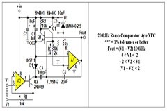 具有雙極差分輸入的單電源 200kHz VFC