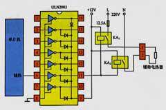 七路大電流達(dá)林頓三極管驅(qū)動(dòng)芯片（ULN2003）