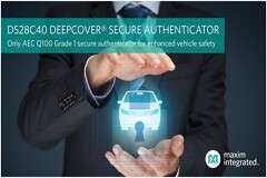 Maxim發布業界首款汽車級安全認證器，有效增強汽車安全性