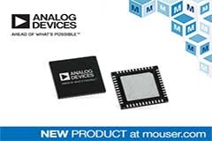 貿澤開售相位噪聲超低的Analog Devices ADF5610寬帶頻率合成器