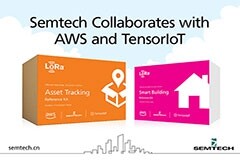 Semtech與亞馬遜AWS及TensorIoT攜手，簡化物聯網解決方案開發
