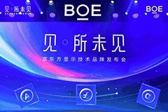 京東方發布三大顯示技術品牌，展示500Hz+超高刷、三折疊、8K裸眼3D等產品