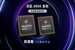 聯發科發布天璣8000系列輕旗艦5G移動平臺
