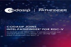 Codasip加入Intel Pathfinder for RISC-V設計支持計劃