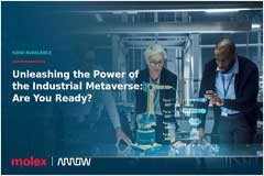 Molex莫仕將在新的研究報(bào)告和網(wǎng)絡(luò)研討會(huì)中，探索工業(yè)元宇宙在基礎(chǔ)設(shè)施建設(shè)方面的潛力