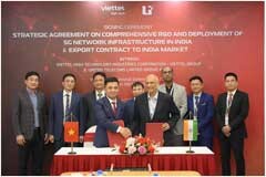 Viettel和UTL Group簽署關于在印度全面研發和部署5G網絡基礎設施的戰略協議