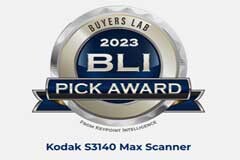 Kodak Alaris 榮獲 Keypoint Intelligence 評選的 BLI 2023 年度精選獎