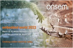 安森美將在德國國際嵌入式展(Embedded World)展示可持續的創新