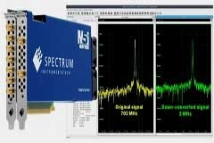Spectrum儀器數字化儀可通過GPU進行連續數字下變頻