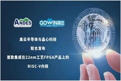高云半導體與晶心科技聯合發布首款集成在22nm工藝FPGA產品上的RISC－V內核