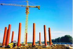 山東肥城國際首座300MW先進壓縮空氣儲能示范電站蓄熱裝置開始安裝