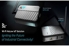 摩爾斯微電子與卓越電子合作推出 Wi－Fi HaLow 物聯網解決方案