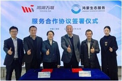 軟通動力子公司鴻湖萬聯與鴻蒙生態服務公司簽署戰略合作協議