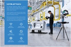 NimbleTrack靈動式三維掃描系統全球首發，領跑工業計量“無線”新時代