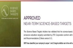 SGS助力中興通訊通過SBTi兩項審驗