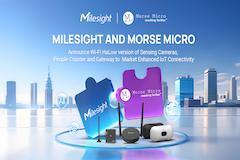 摩爾斯微電子與星縱物聯合作推出 Wi－Fi HaLow 網關、傳感攝像頭和人數統計傳感器
