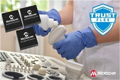 Microchip旗下TrustFLEX平臺新增ECC20x和SHA10x系列安全認證IC
