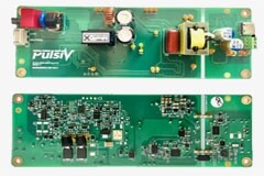 Pulsiv發(fā)布了效率超高的65W USB－C設計，可將溫度降低30%，采用集成半有源橋，效率高達96%