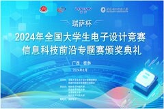 2024年度“瑞薩杯”信息科技前沿專題賽頒獎典禮圓滿落幕