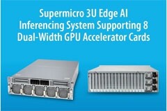 Supermicro推出適用于人工智能的新型多功能系統設計，實現終端優化并確保靈活性