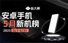 魯大師5月新機性能/流暢/AI榜：紅魔再刷性能上限，小米玄戒首秀驚艷，OV上演流暢優化對決
