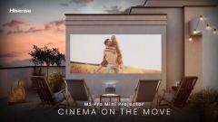 海信推出其有史以來體積最小、重量最輕、最便攜的4K激光迷你投影儀M2 Pro 