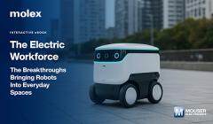 貿(mào)澤電子與Molex攜手推出全新電子書 分享用于先進(jìn)機(jī)器人開發(fā)的專家設(shè)計解決方案