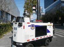上海試點無人駕駛警車：上線首日警告違停車輛119輛 開出3張罰單
