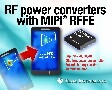 TI推出首批用來集成MIPI聯盟射頻前端數字控制接口規(guī)范的RF電源轉換器