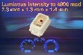 Vishay推出新款高發光強度功率MiniLED 