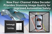 Intersil推出新型四通道視頻解碼器TW9984
