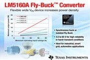 TI推出業(yè)內(nèi)首款支持Fly-Buck功能的65V同步降壓轉(zhuǎn)換器