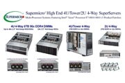 美超微推出全新高端4路SuperServer解決方案