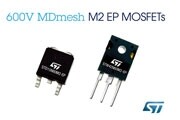 ST MDmesh M2系列的N－溝道功率MOSFETs再增添新成員