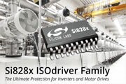 Silicon Labs推出ISOdriver產(chǎn)品系列的新成員Si828x隔離柵極驅(qū)動器系列產(chǎn)品