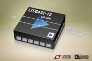 亞德諾半導體旗下凌力爾特推出具有15dB增益的寬帶全差分放大器LTC6432－15