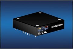 儒卓力新推出全新Recom 半磚型DC／DC轉(zhuǎn)換器