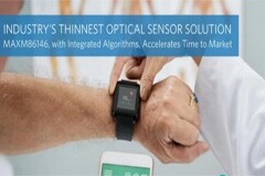 Maxim推出業界最薄、集成了雙路光電檢測器的光傳感器方案